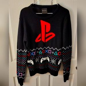 Playstation holiday sweater